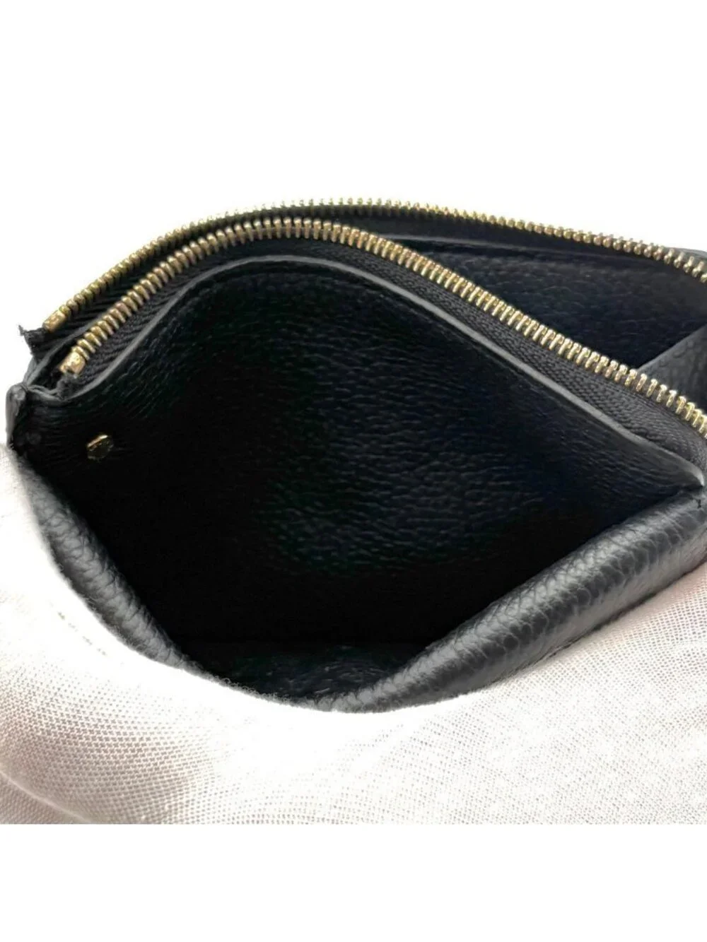Louis Vuitton Wallet Fragment Case Coin Black